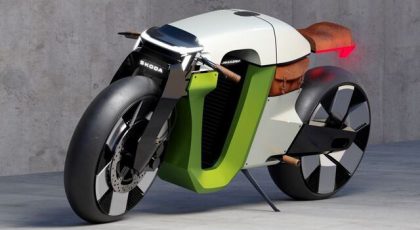 Skoda redesigns its Slavia P 1899 motorcycle with a new electric model.