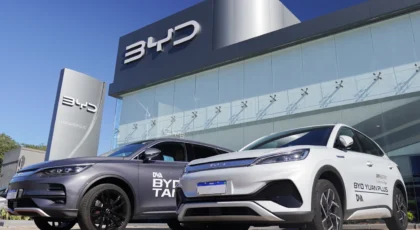 BYD تتصدر مبيعات السيارات الكهربائية بمصر قبل إطلاق الوكالة رسمياً