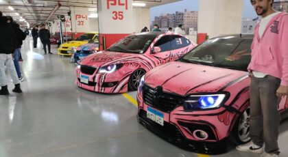 شاهدوا: أكبر تجمع للسيارات المعدلة في مصر بتواجد 300 سيارة