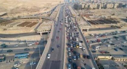 غلق كلي لمطلع كوبري التسعين الجنوبي لمدة 21 يوم