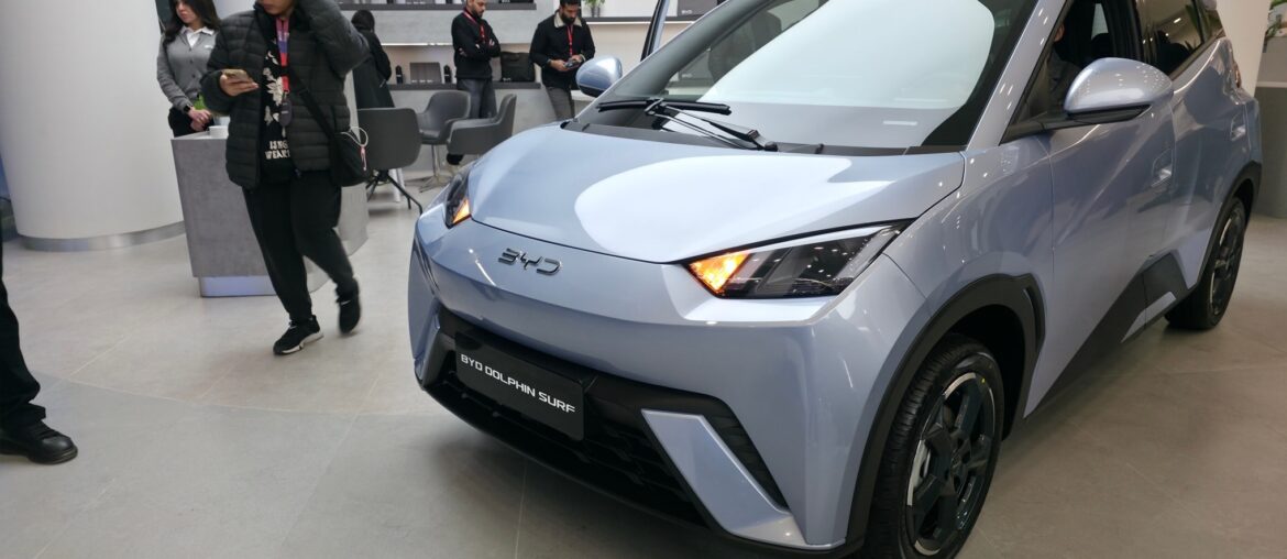 First Batch of BYD Electric and Hybrid Cars Delivered in Egypt