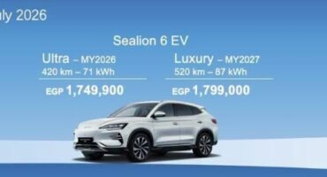طرح فئة جديدة من BYD Sealion 6 الكهربائية في مصر