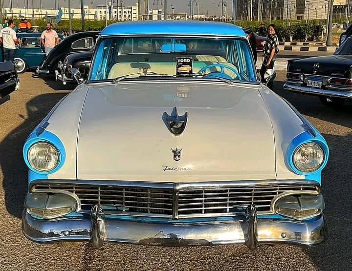 للبيع في مصر .. فورد فيرلاين الكلاسيكية مميزة كانت سيارة شرطة في الأساس