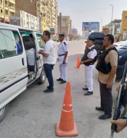 تعرفوا علي أكثر 5 مخالفات مرورية ارتكبت في 24 ساعة بمصر